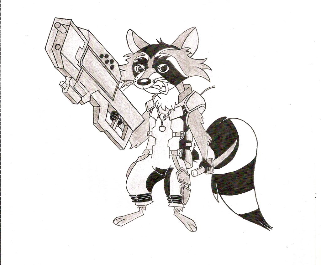 1024x847 Mlp Styled Rocket Raccoon By Jmkplover
