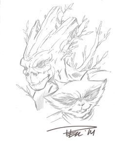 236x310 Rocket Raccoon And Groot By Rags Morales