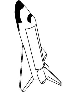 236x314 Rocket Ship Drawing