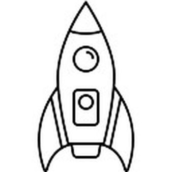 338x338 Rocket Ship Drawing Png