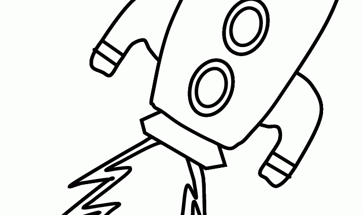 718x425 Rocket Ship Coloring Pages Free Printable Rocket Ship Coloring