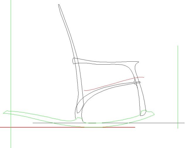 669x504 Rocking Chair Fillingham Art Furniture Design