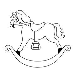 Rocking Horse Drawing
