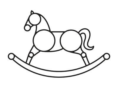 400x300 Rocking Horse By Brody Vercher