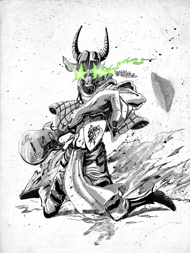 774x1032 Rockstar Cow By Demong3