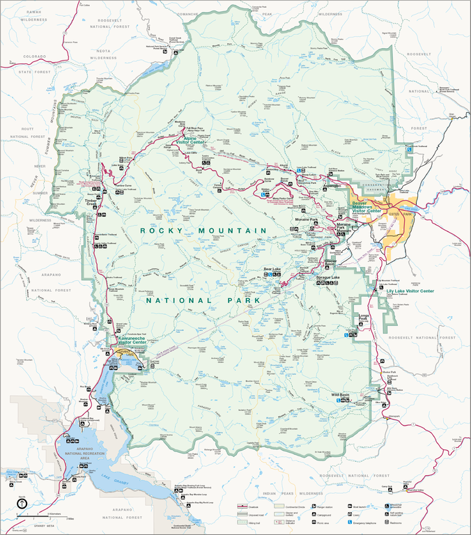 676x768 Filemap Of Rocky Mountain National Park.png
