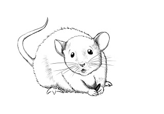 320x222 How To Draw A Mouse Mice, Drawings And Doodles