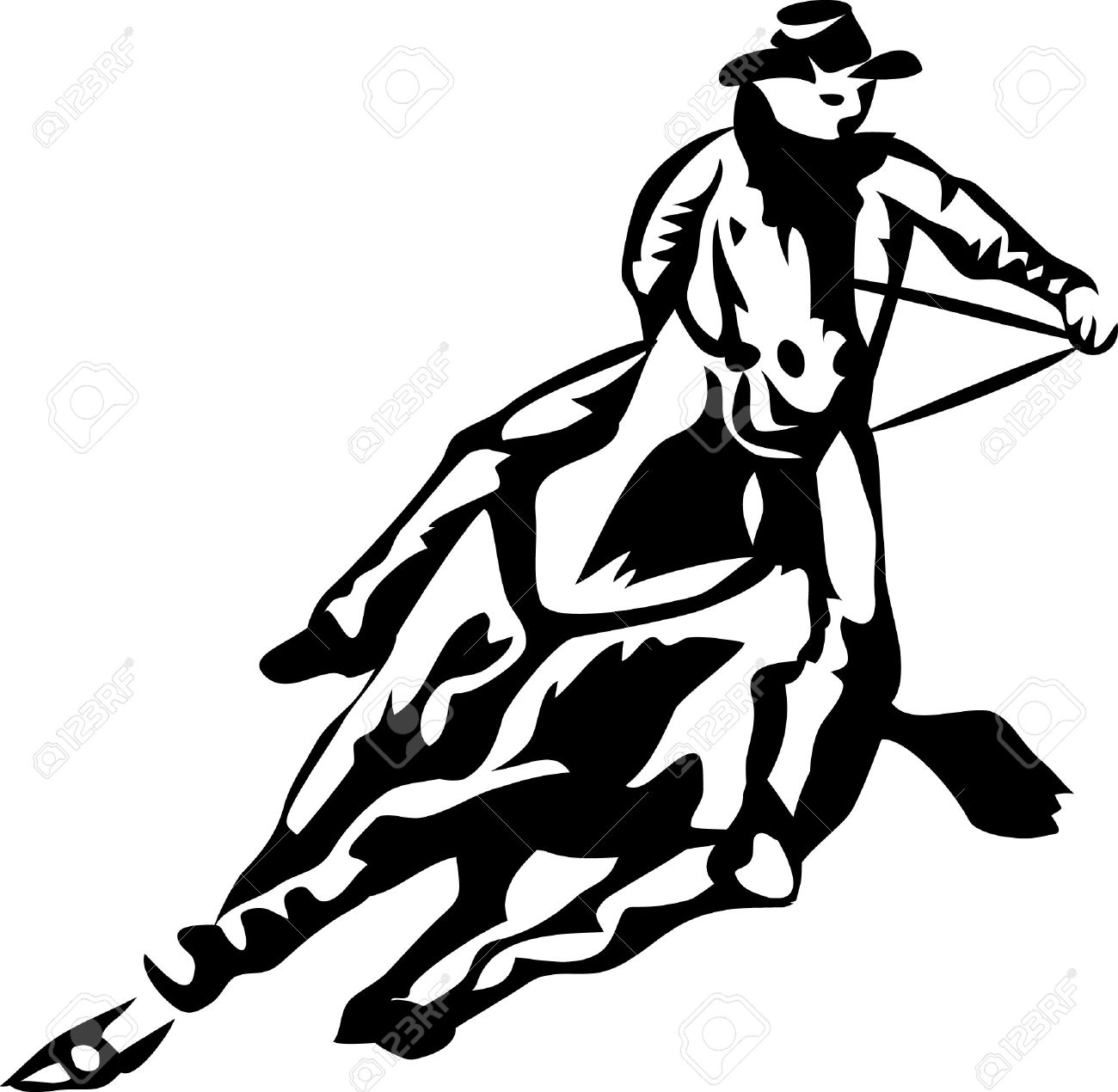 1300x1270 Top 89 Rodeo Clip Art