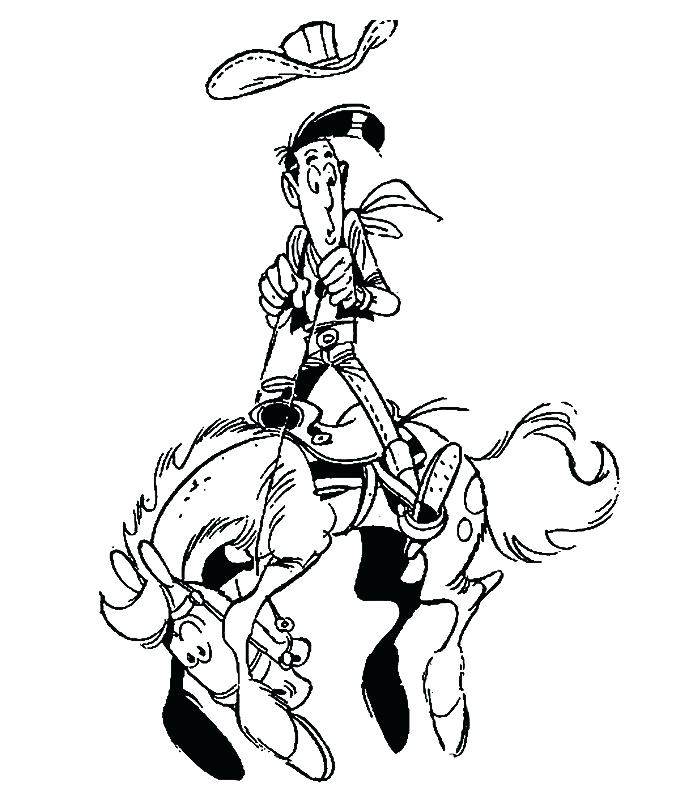 700x800 Coloriages Rodeo