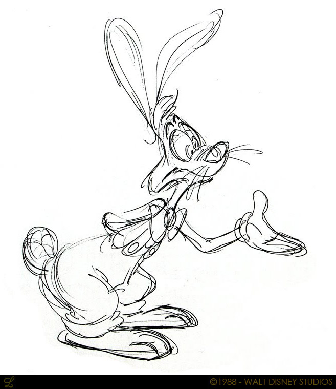Roger Rabbit Drawing