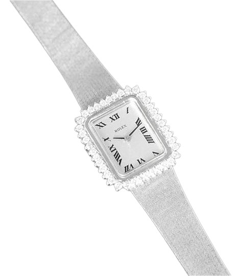 472x540 Rolex Silver 1980's Ladies Vintage Dress Bracelet Watch