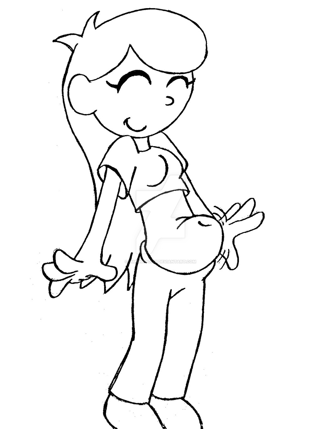 1024x1365 Jewel's Belly Roll By Jimenopolix