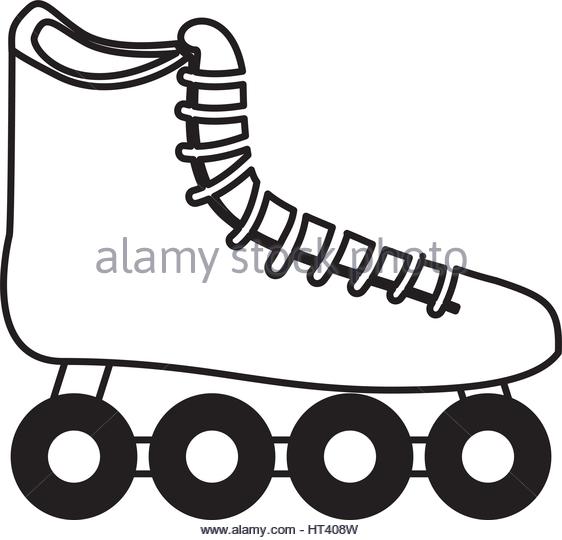 562x540 Roller Skates Stock Vector Images
