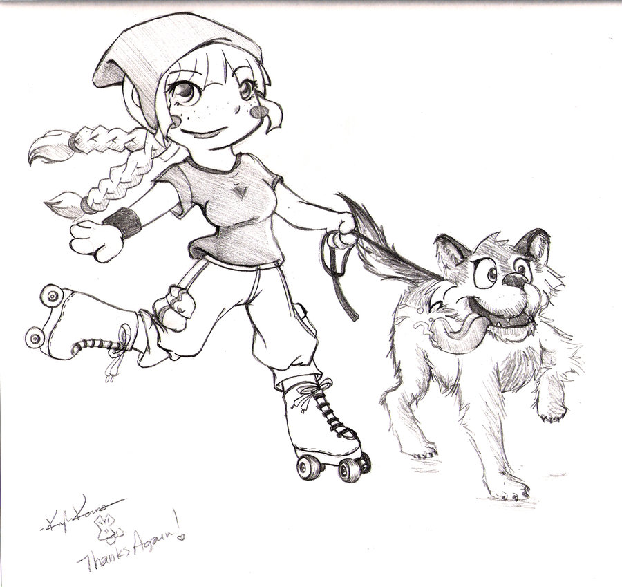 900x849 Roller Skates Drawing