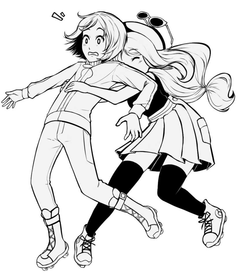 827x967 Roller Skates By Gumwad201