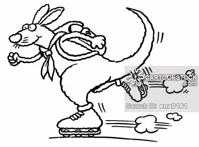 400x295 Rollerbladers Cartoons And Comics