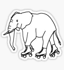 210x230 Rollerblades Drawing Stickers Redbubble