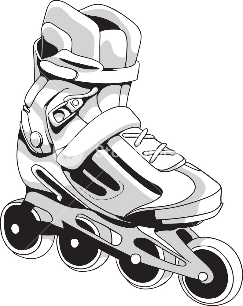 Rollerblades Drawing at GetDrawings | Free download