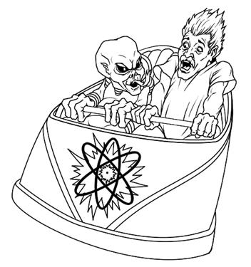 352x375 Roller Coaster Drawing