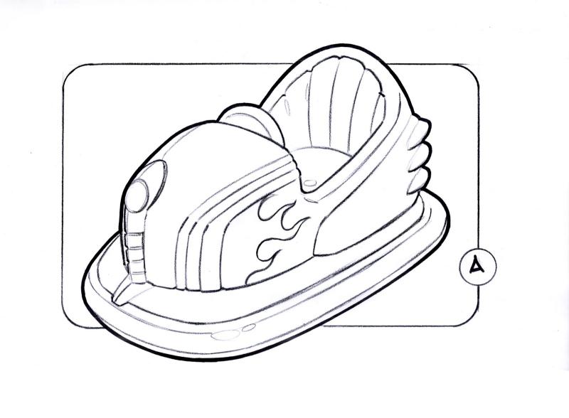 800x588 Roller Coaster Cart Clipart