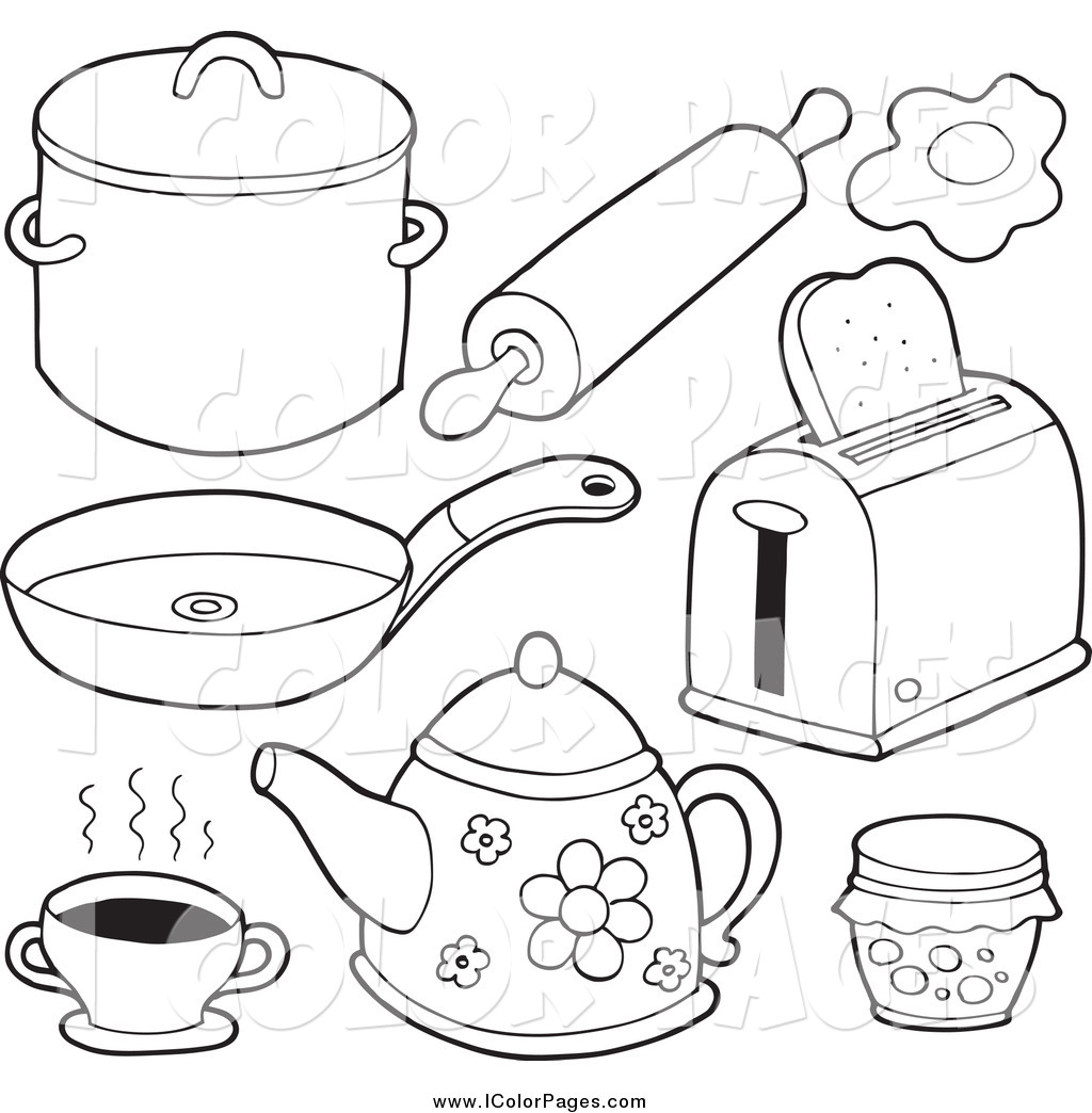 1024x1044 Royalty Free Rolling Pin Stock Coloring Page Designs