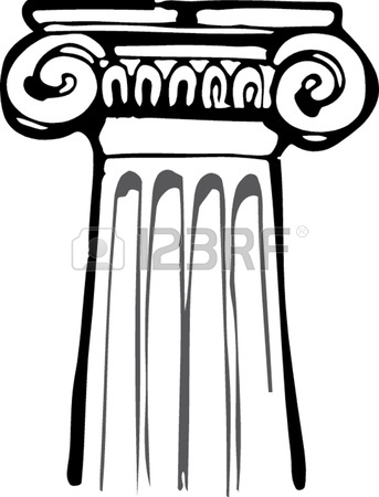 343x450 Roman Column In Vector Royalty Free Cliparts, Vectors, And Stock