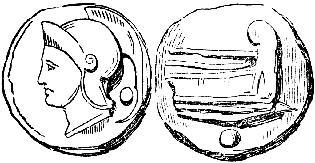 1024x532 Roman Coin Clipart Etc