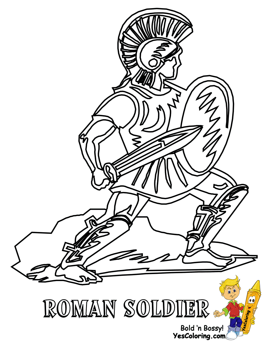 928x1200 Roman Soldier Coloring Pages 335053