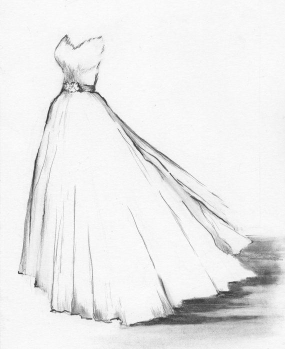 570x698 Drawings Of Dresses
