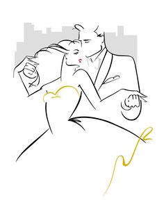 236x314 On The Town Art Sketches, Couple Art And Drawing Stuff