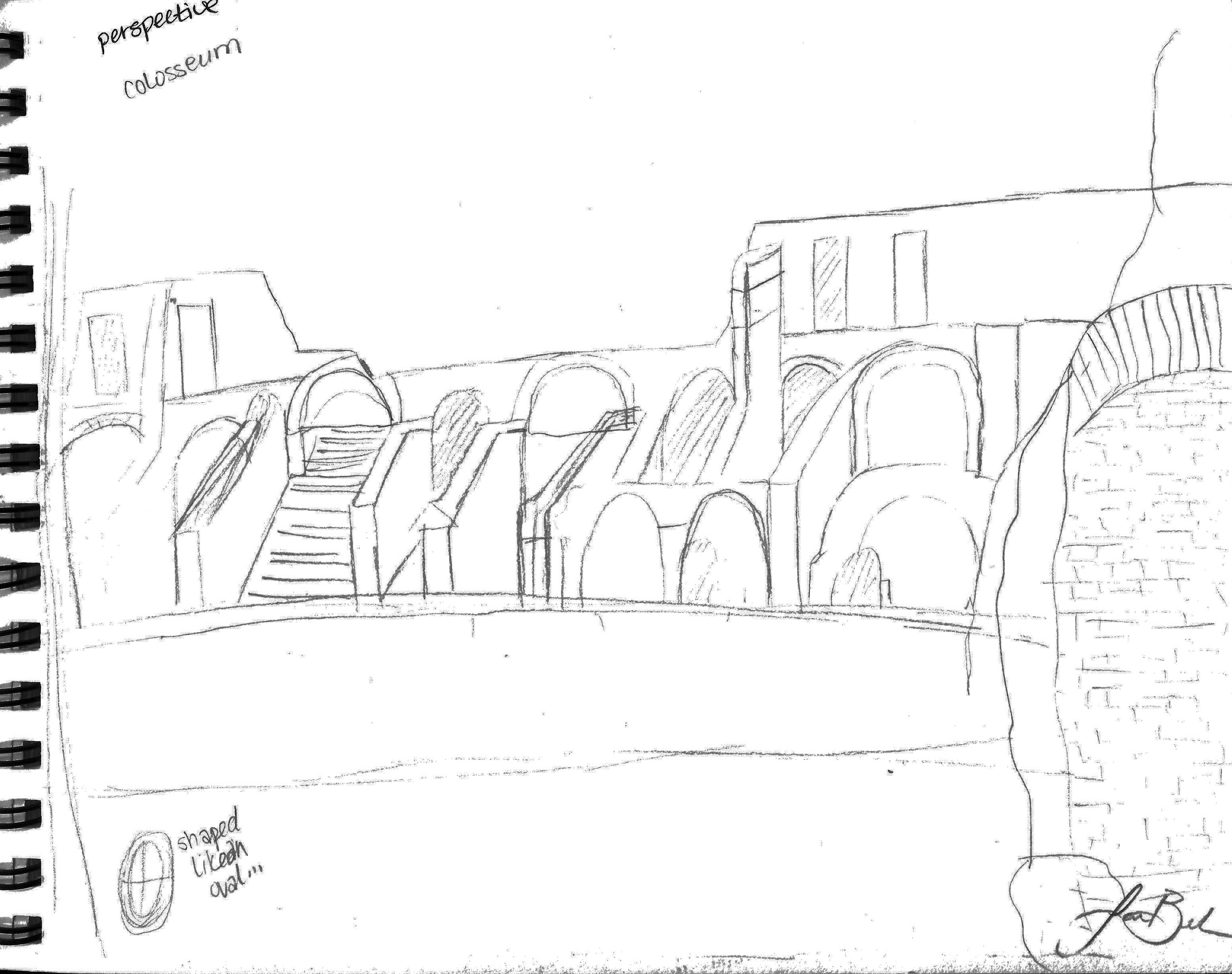 3086x2439 Sketches Rome