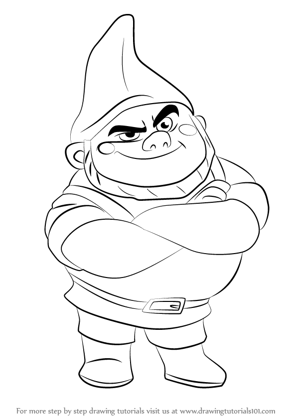 596x843 Learn How To Draw Tybalt From Gnomeo Amp Juliet (Gnomeo Amp Juliet