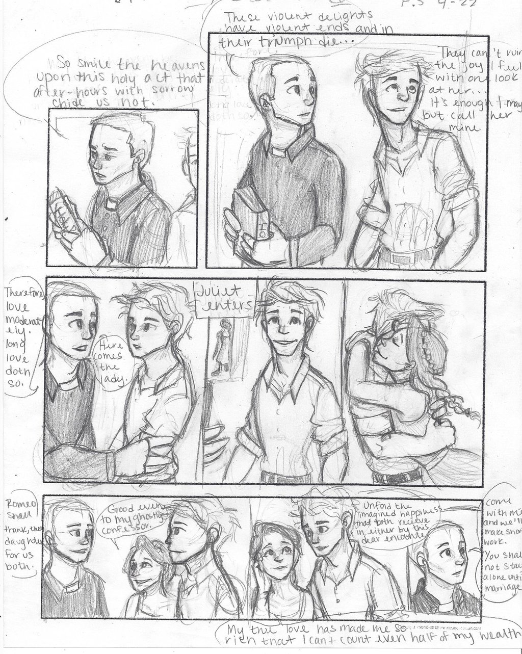 1024x1283 Act Two Scene Six Romeo And Juliet By Neverstop13