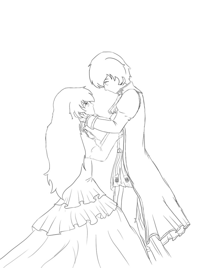 786x1017 Romeo Juliet By Kikyo15 On , Anime Drawings Of Juliet