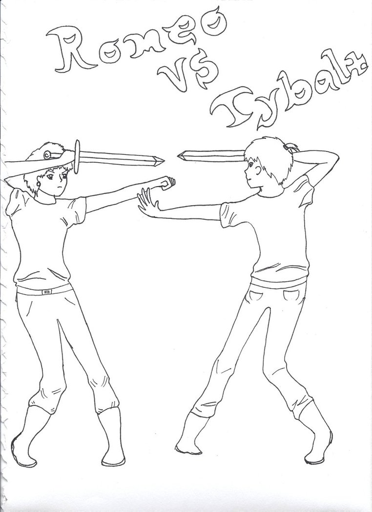 762x1048 Romeo Vs. Tybalt By Fullmetalfreak115