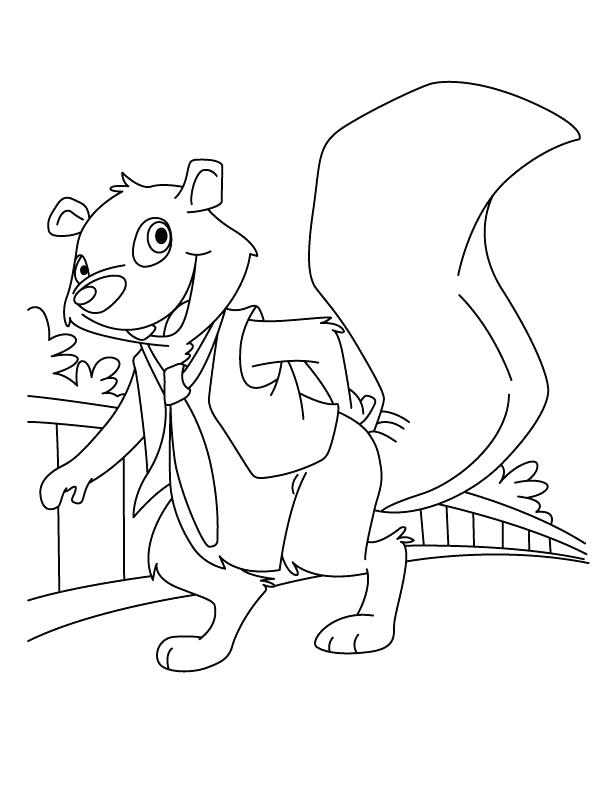 612x792 Epic Road Coloring Pages Online Side Romeo Squirrel Download Free