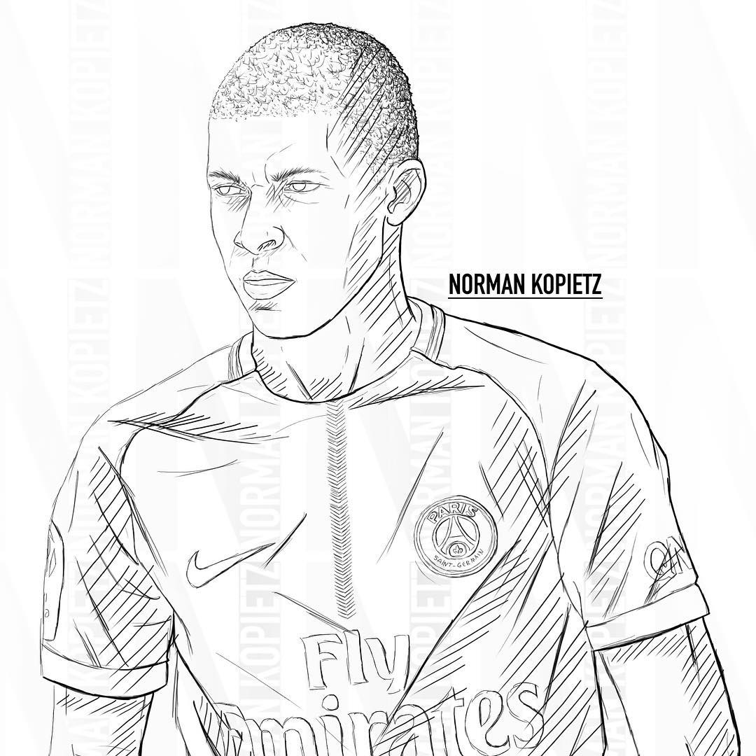 1080x1080 Football Sketch Draw Drawing On Instagram