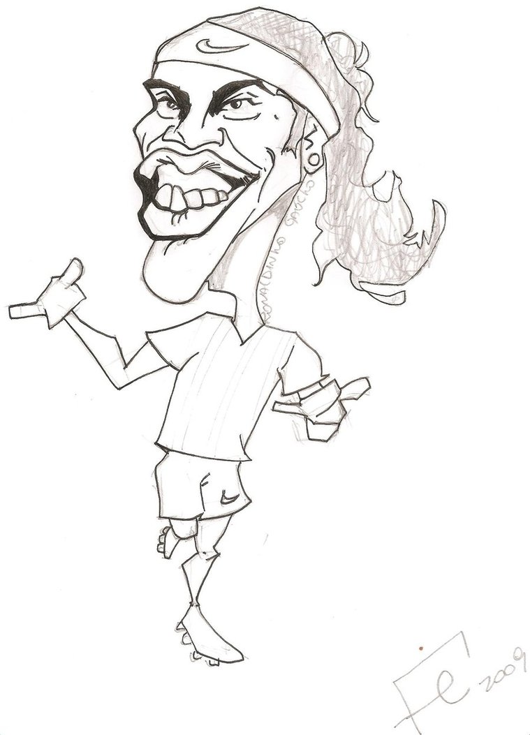 759x1053 Ronaldinho Gaucho By Volpt1981