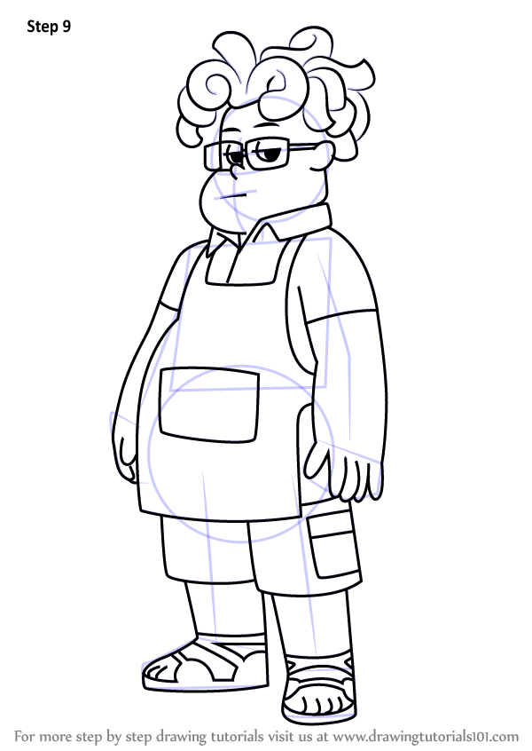 600x846 Learn How To Draw Ronaldo Fryman From Steven Universe (Steven