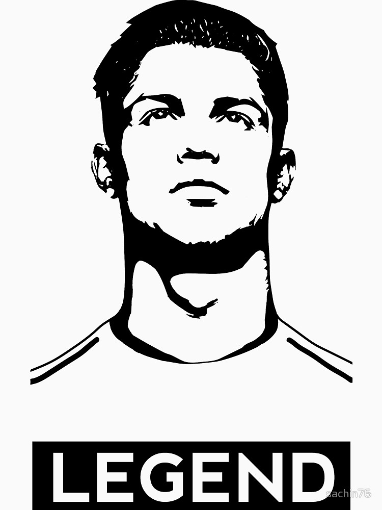 750x1000 Cristiano Ronaldo Poster By Sachindesign