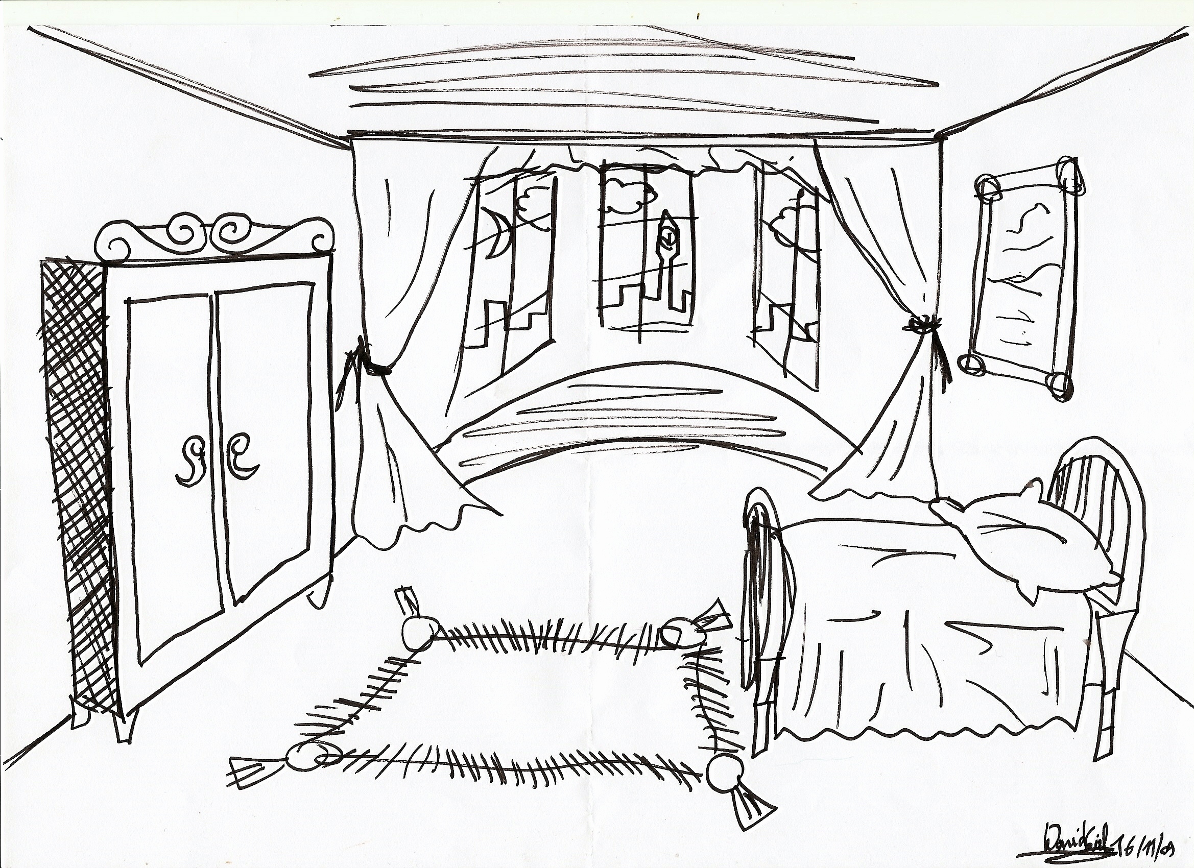 2338x1700 Inspirational Drawing Of Kid Room