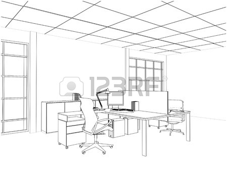 450x343 Interior Office Rooms Royalty Free Cliparts, Vectors, And Stock
