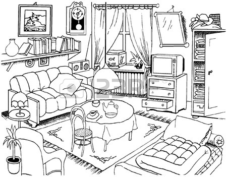 450x351 Room Technical Drawing