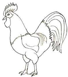 236x267 Free Rooster Pictures To Print Free Printable Chicken Coloring