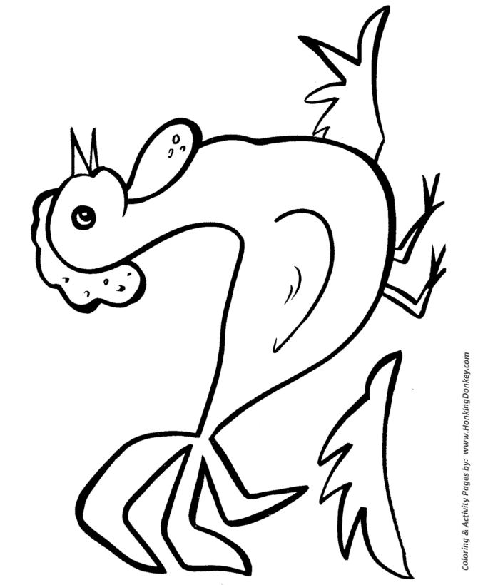 670x820 Easy Shapes Coloring Pages Free Printable Rooster Chicken Easy