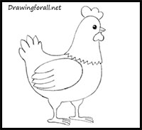 200x183 How To Draw Chickens Drawing Tutorials Amp Drawing Amp How To Draw