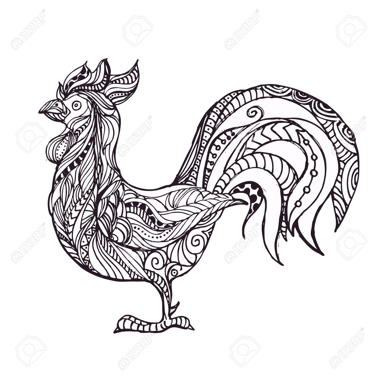 1300x1300 Drawn Brds Indian Bird