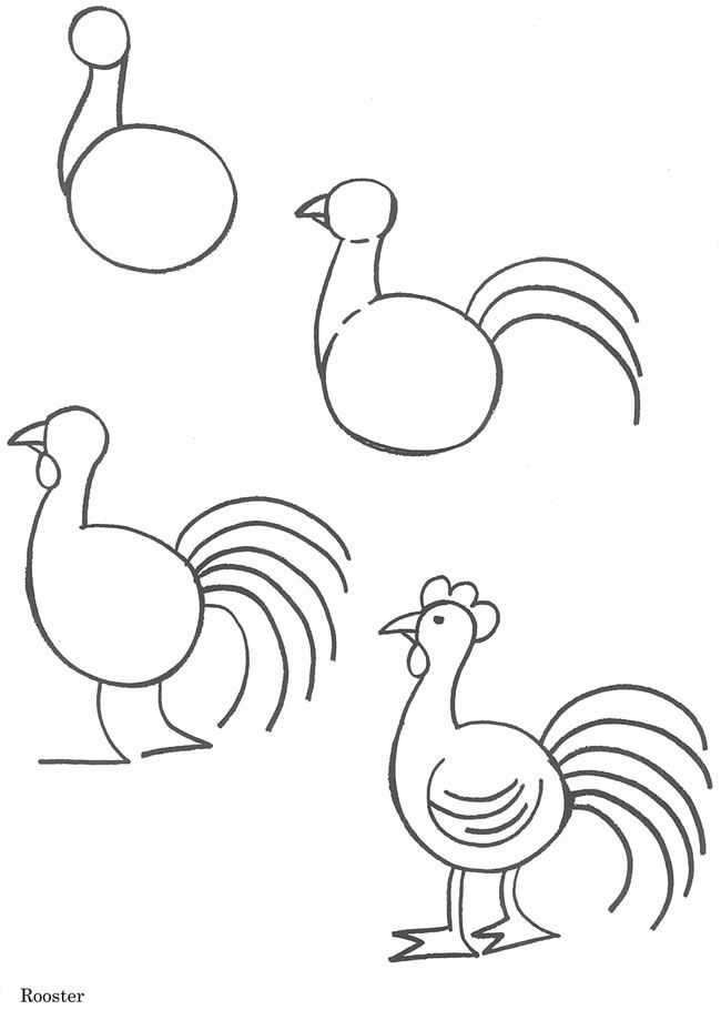 650x910 28 Best Roosters Images On Roosters, Drawing