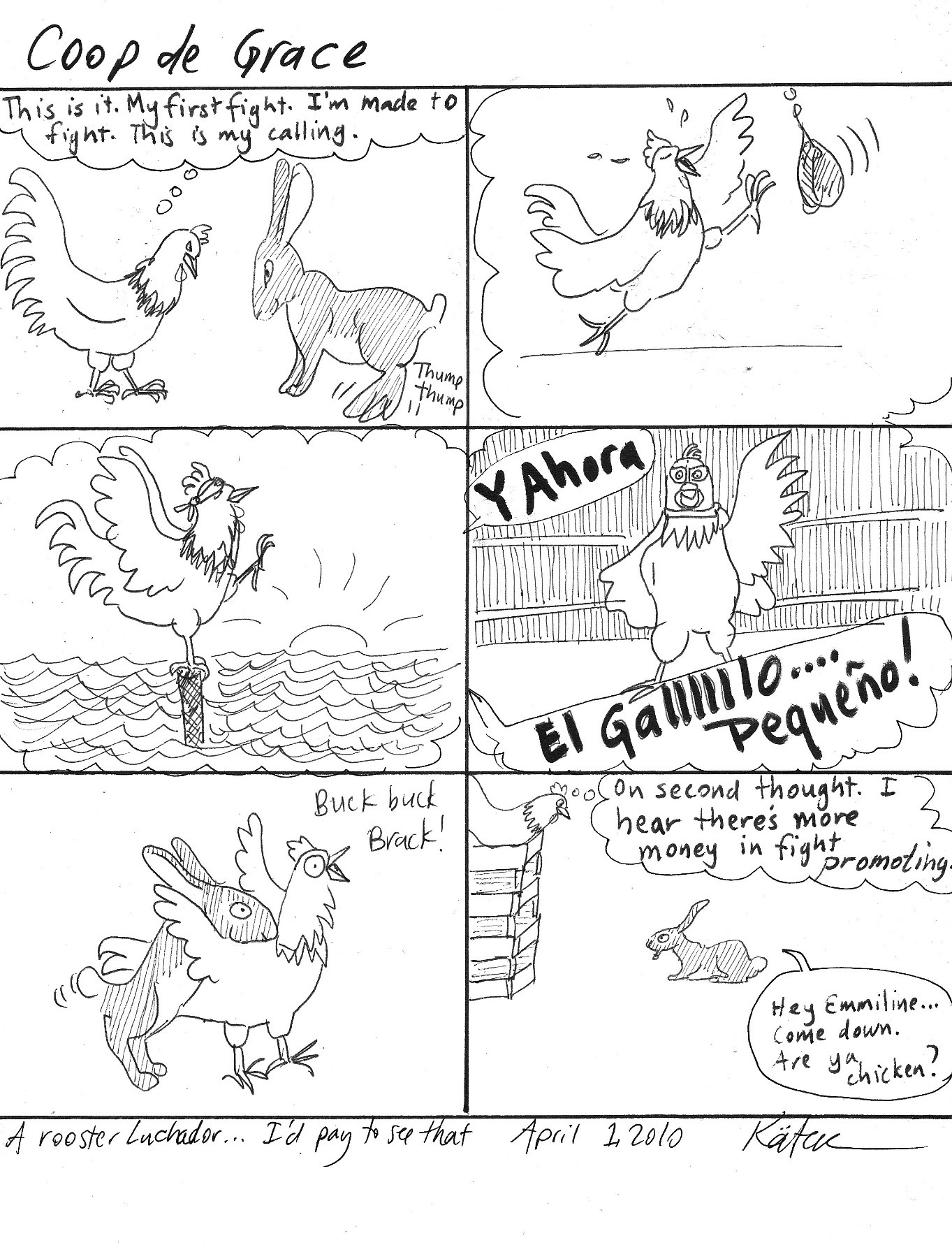 1363x1782 Rooster Fight Kater's Art And Writing