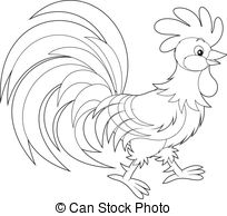 204x194 Drawing Rooster Stock Illustrations. 5,537 Drawing Rooster Clip